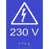Placute braille 230v pentru nevazatori